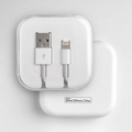 MFi Certified Apple Lightning Cable in clear case